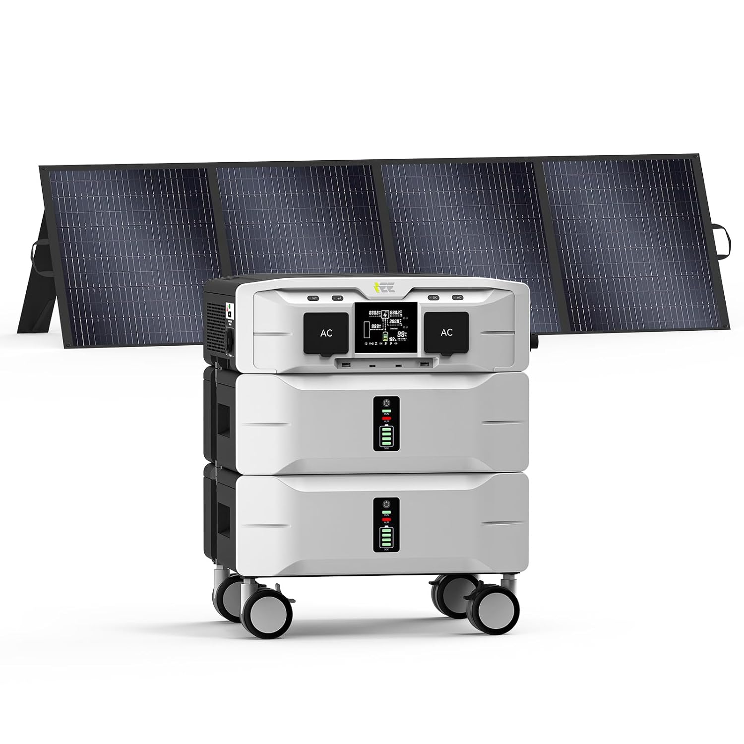 Raikon IEE 5120Wh Portable Power Station SP5000 120 240V 5000W Peak 9000W AC Output Solar Generator