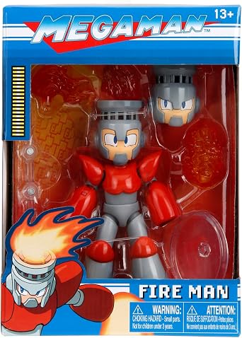 112 Scale Mega Man Action Figure Fireman