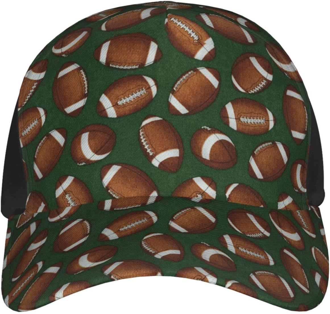 Unisex Snapback Baseball Cap Golf Course Printed Sun Hat, Breathable Outdoor Hat