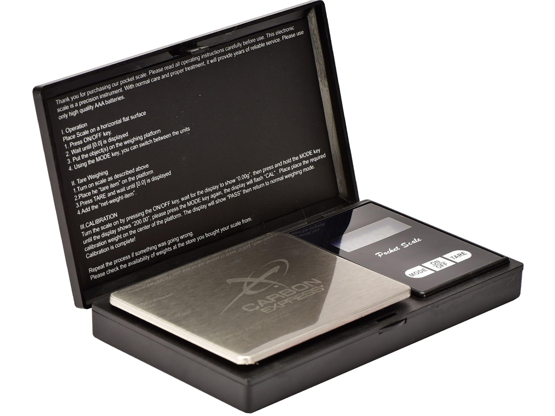 FeraDyne Carbon Express Grain Scale, Black