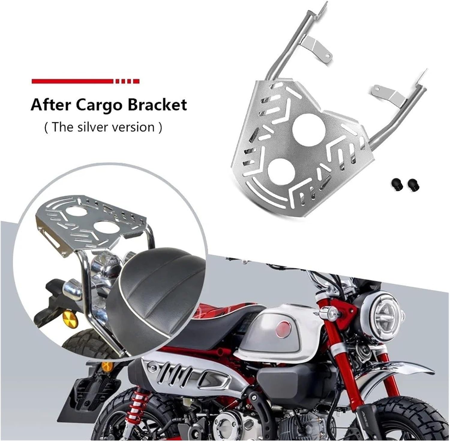 リアキャリアラゲッジラック モンキー用 125用 2018 2019 2020 2021 2022 バイク用 リアラゲッジキャリア