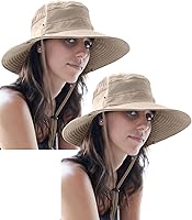 Vista 92 de GearTOP Safari Sun Hat for Men and Sun Hats for Women UV Protection UPF 50+ Hiking, Gardening, Fishing
