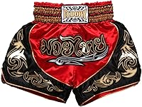 Vista 118 de Fluory - Pantalones cortos de lucha para muay thai, shorts de MMA, ropa de entrenamiento para lucha en jaula, grappling, artes marciales, kickboxing