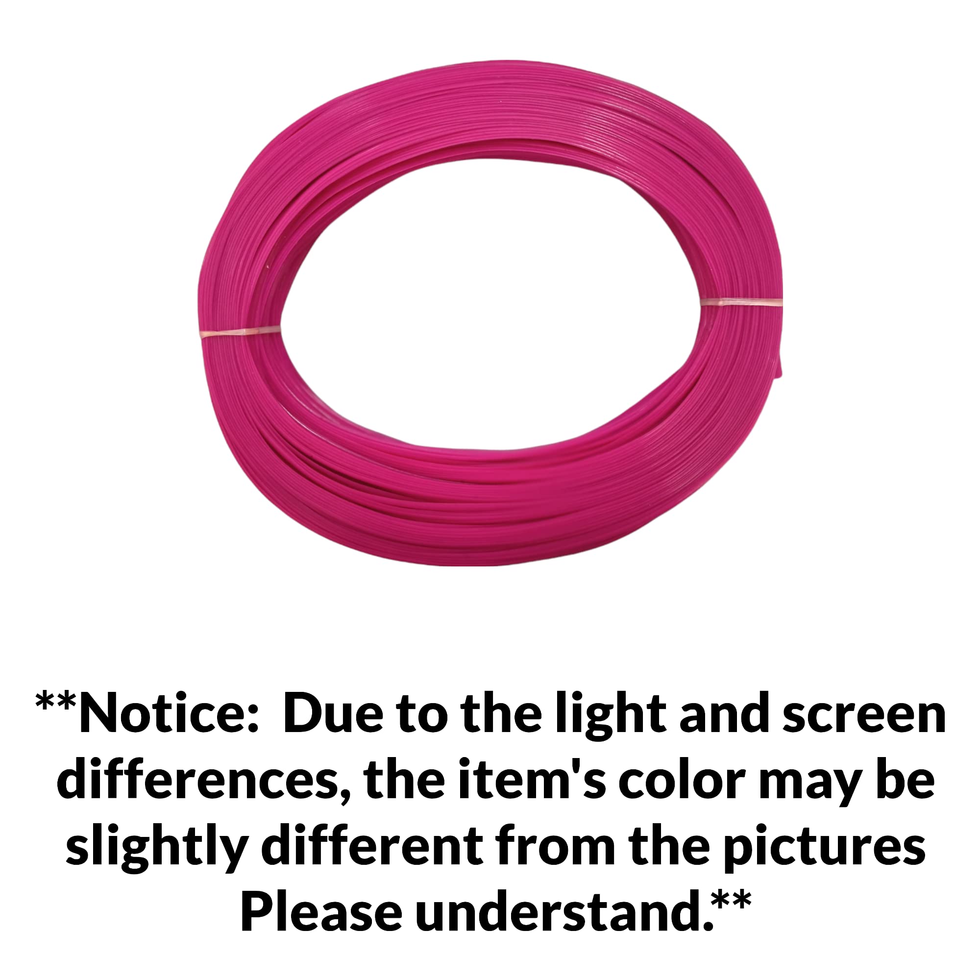 ADW CRAFT'S® Plastic Wire for Basket making - RANI PINK/MEGENTA Colour,Plastic Koodai wire|Glass Wire For Basket Making|Koodai Wire Roll|Plastic Wire For Koodai,Basket wire,Basket wire for koodai 1
