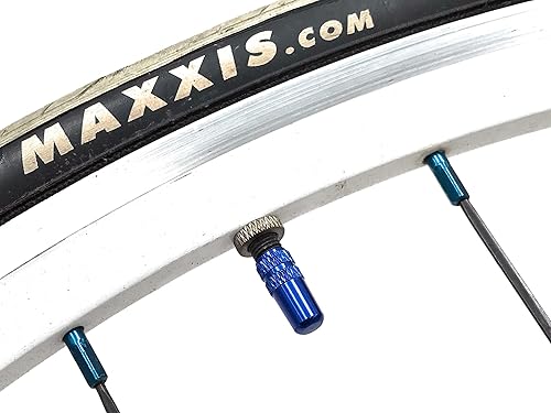 Miniatura 4 de NeoPRO 10 núcleos de válvula Presta y 10 tapas de repuesto de latón sin cámara para bicicleta de carretera sin cámara, Stan's, Vittoria,