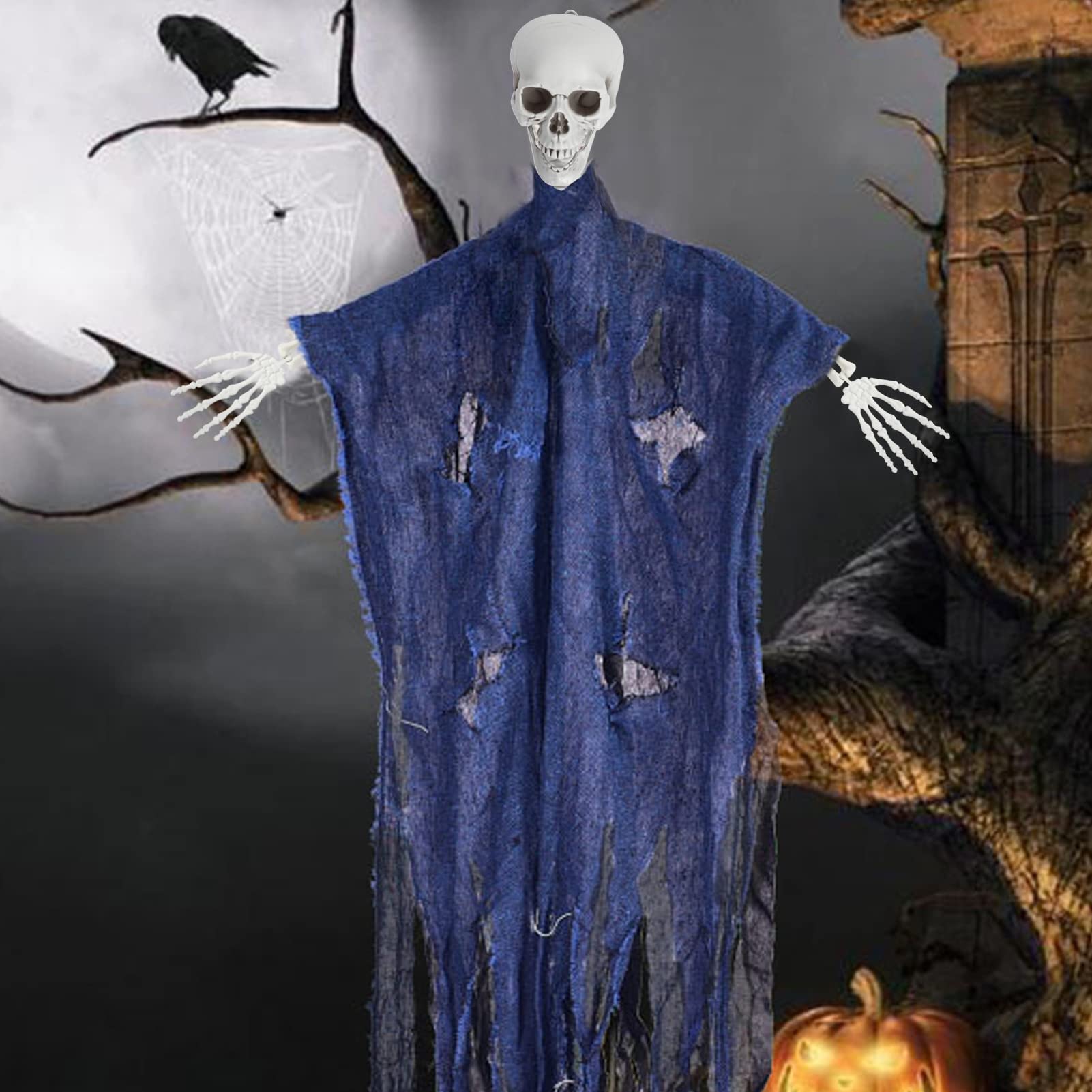 165 cm ludzki szkielet model możliwy szkielet model 165 cm wysokości plastikowe dekoracje szkieletu na Halloween z ruchomymi przegubami do dekoracji wewnątrz i na zewnątrz