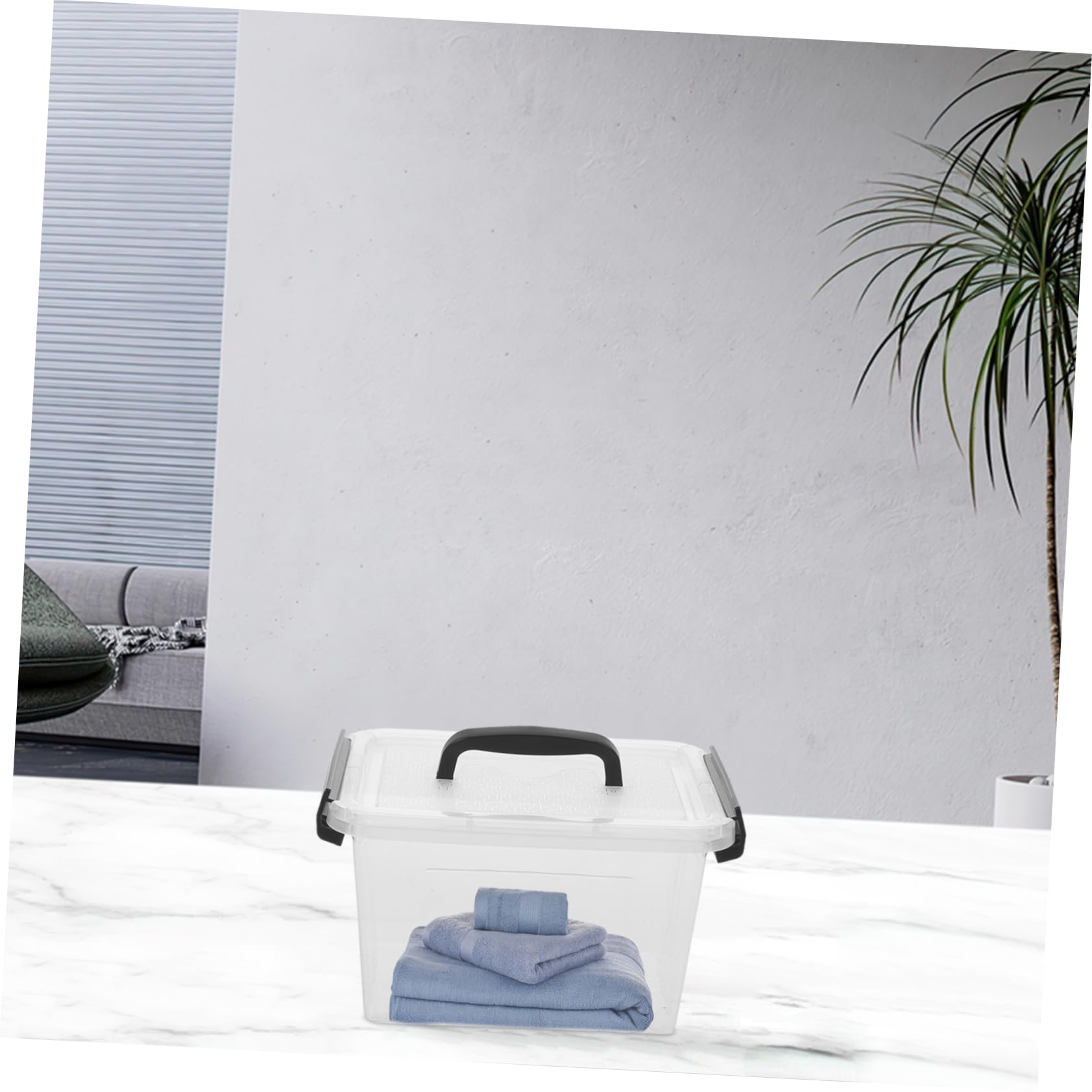 Luxshiny 6 Pezzi Scatole Stoccaggio Piccole con per Organizzazione Cancelleria Cosmetici e Gioielli per Scrivania e Vanity