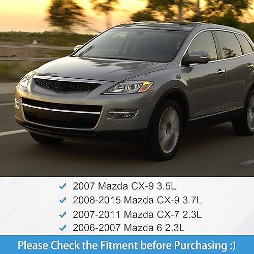 Vista 3 de Pomo de llave de encendido con interruptor de encendido, juego de pomo de encendido para Mazda Speed 6 CX7 CX9 D461-66-141A-02 D6Y1-76-142