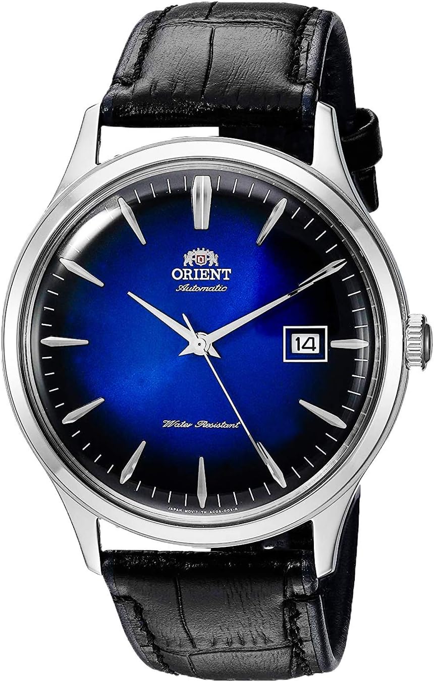 Orient Bambino 38mm Orologio Automatico - Classico Vintage Con Cinturino Pelle - Foto 5