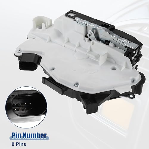 Miniatura 7 de ACROPIX Motor de actuador de cerradura de puerta delantera izquierda para Volkswagen Tiguan 2012-2015, para Volkswagen CC 2009-2015 NO.5N1837015B