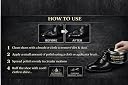 HANSWING Leather shoe polish black colour jumbo pack 220gram Patent Leather, Synthetic Leather, Leather Shoe Wax Polish gallery image