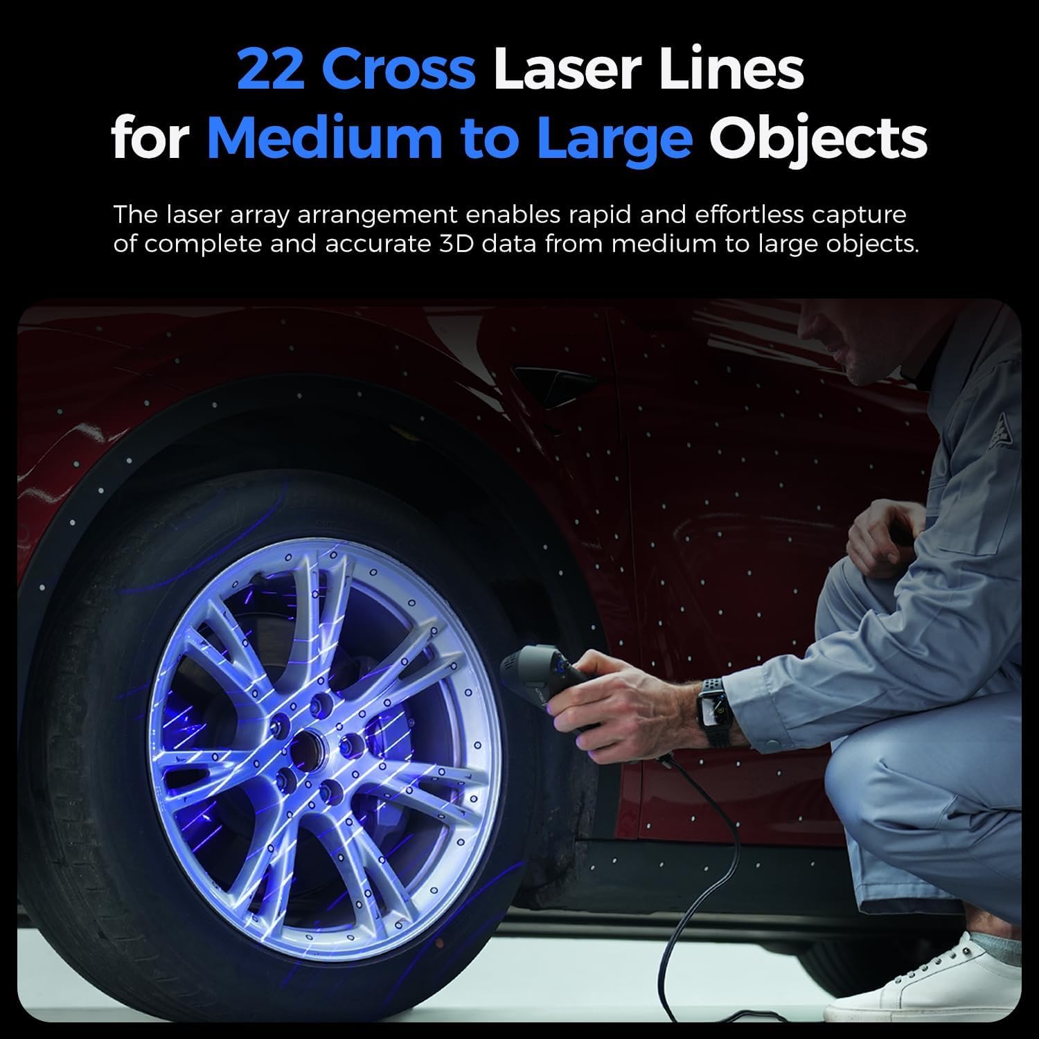 Creality 3D-Scanner Raptor Pro und Bridge Wireless-Scanning-Kits für 3D-Scanning