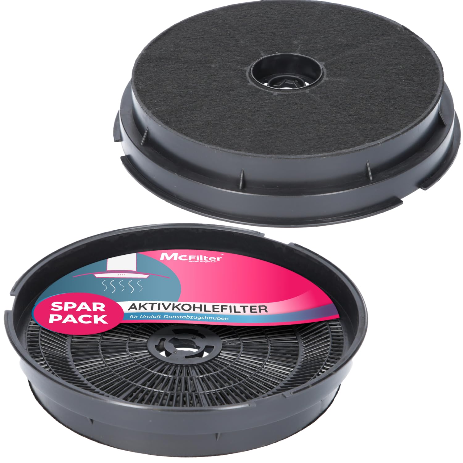 Vhbw 4x Filtro De Carbón Activado Reemplaza Beko 9188457009 Para Campanas Cocina 85301311
