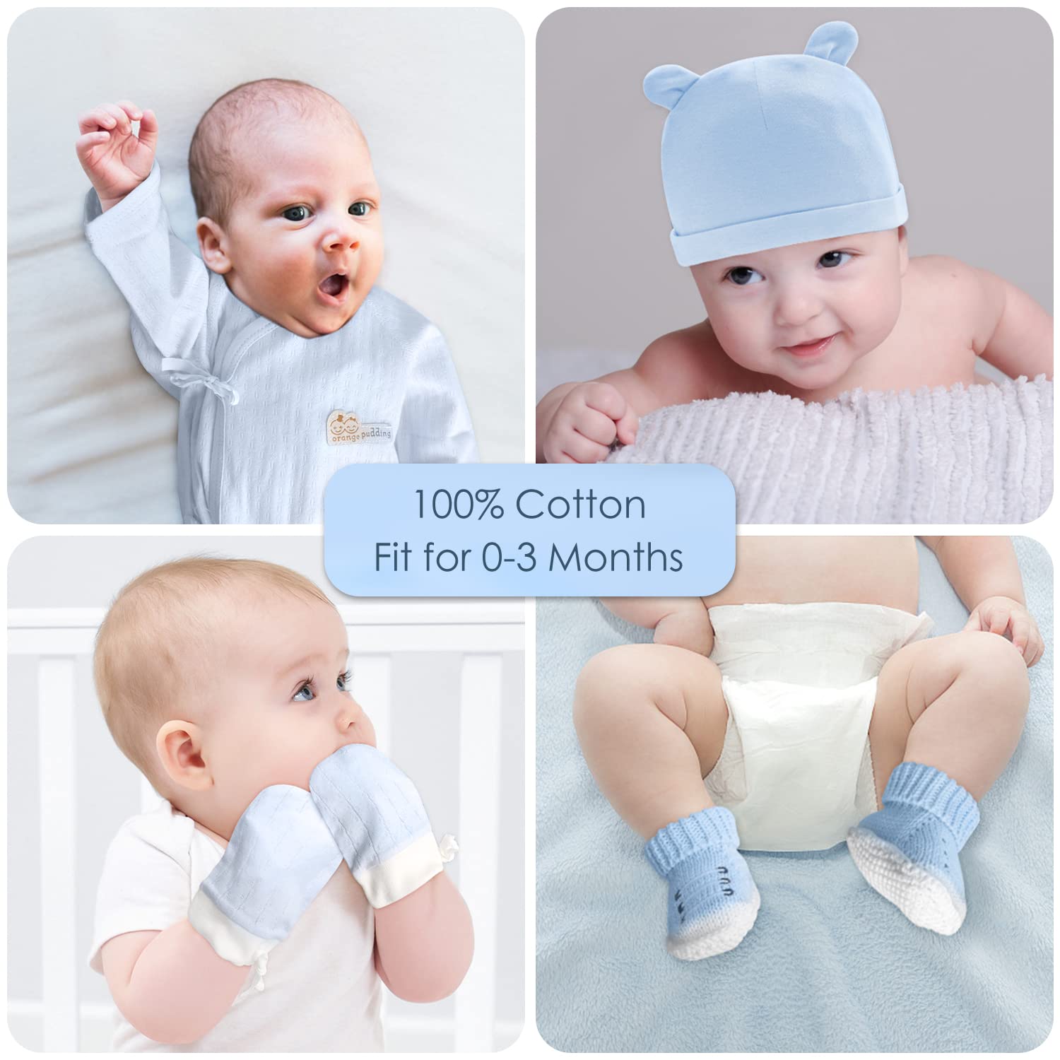 iAOVUEBY Regali per baby shower, set regalo per bambini