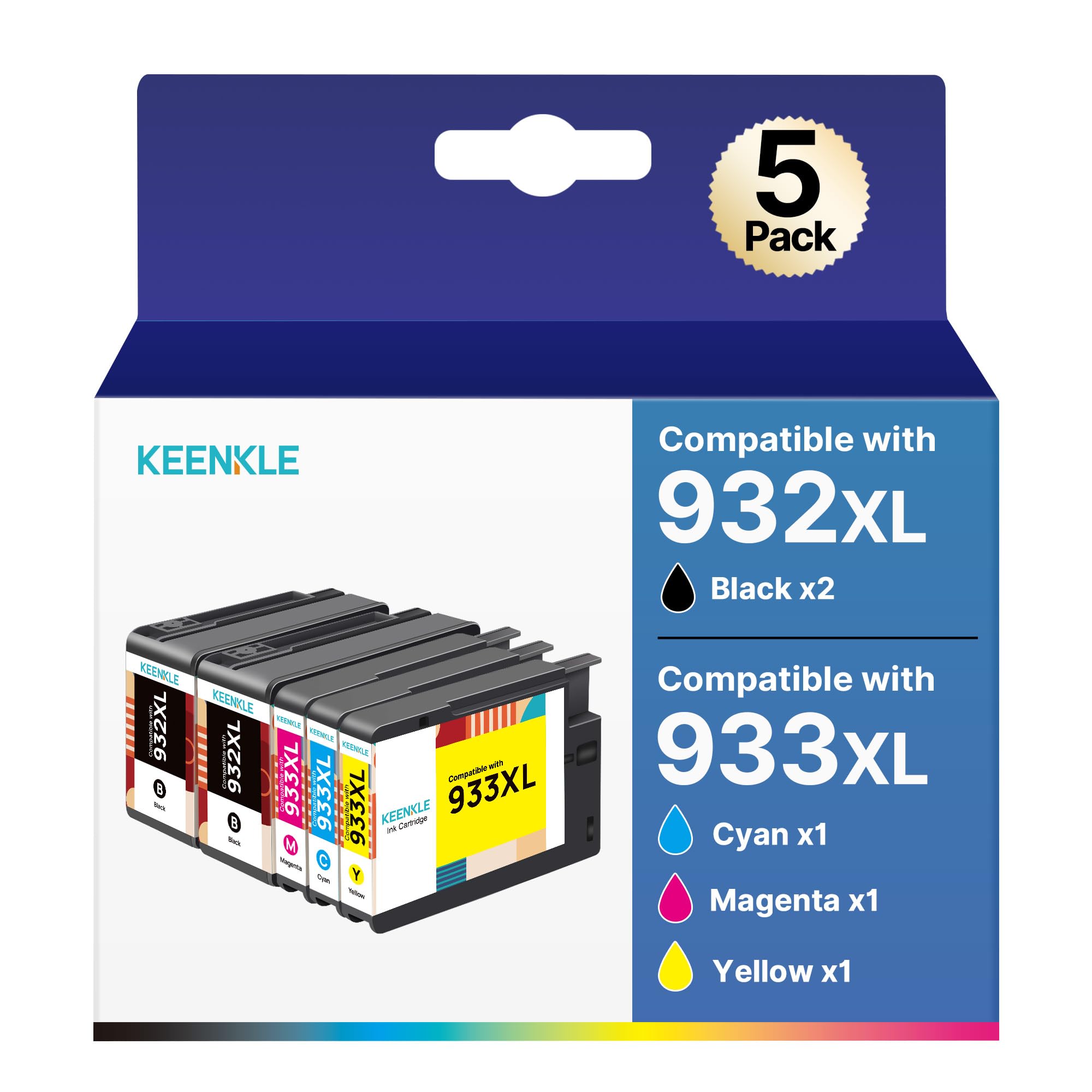 Cartuccia Inchiostro Nero Originale HP 932 &ndash; CN057AN &ndash; Per OfficeJet 6100, 7610, 6700, 6600