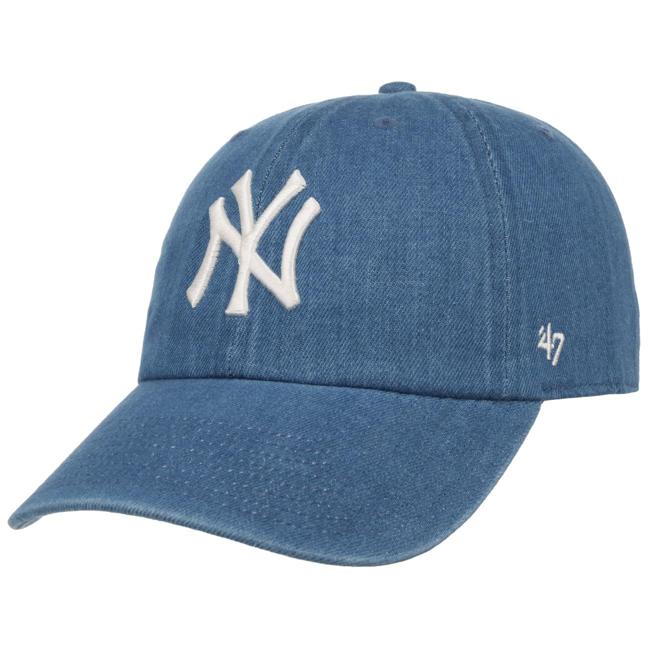 47 Brand Men's Denim Mlb New York Yankees Lennon Cap By