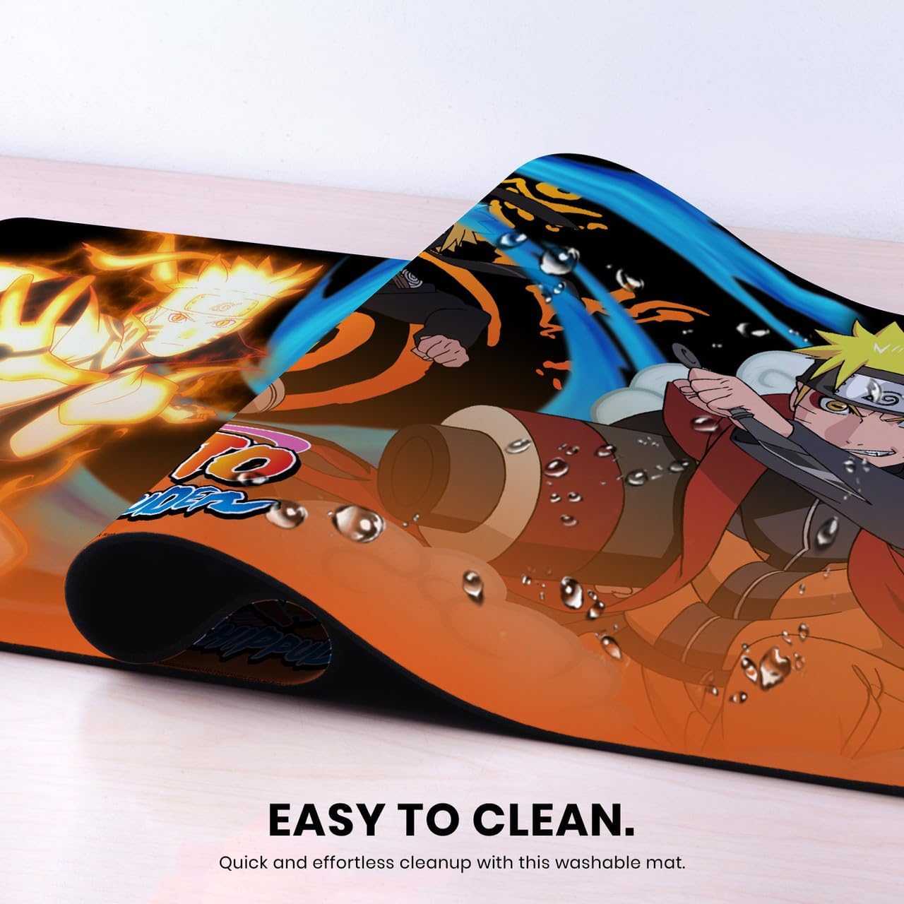 Head Case Designs Officially Licensed Naruto Shippuden Naruto Transformation Graphic Art 37.4 x 15.75 x 0.16 inches (900 x 400 mm) - XL Gaming Office Desk PC Keyboard Mouse Mat Pad