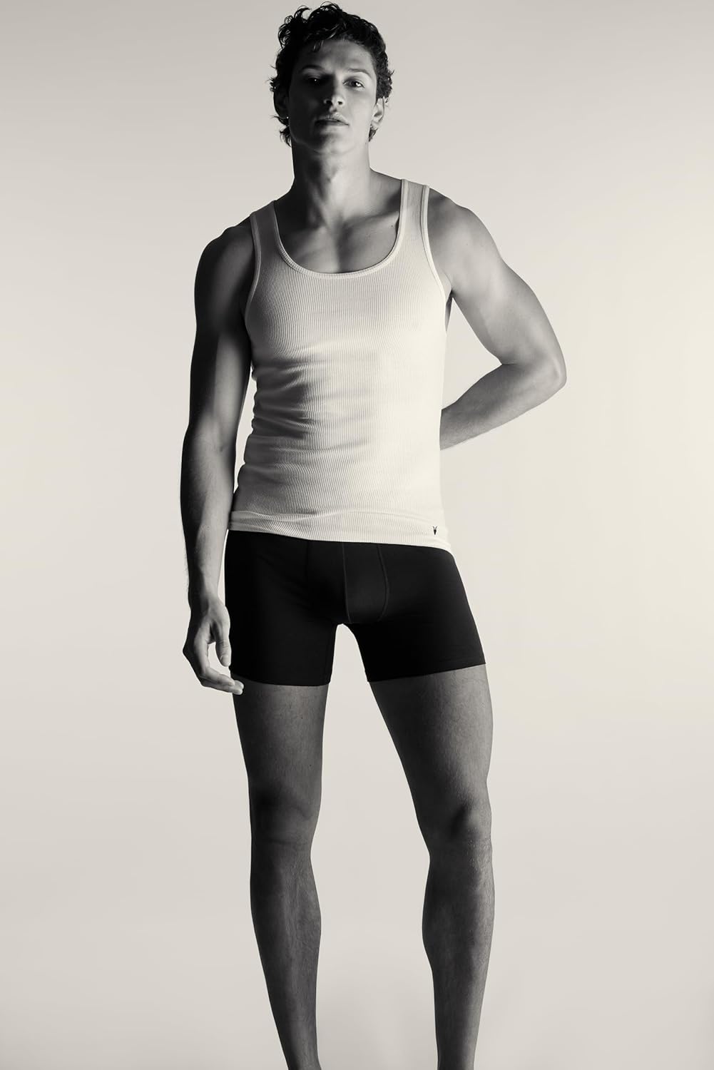 Allsaints 2pk Organic Cotton Ribbed Tank