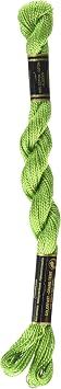 DMC 115 5-704 Pearl Cotton Thread, Bright Chartreuse, Size 5