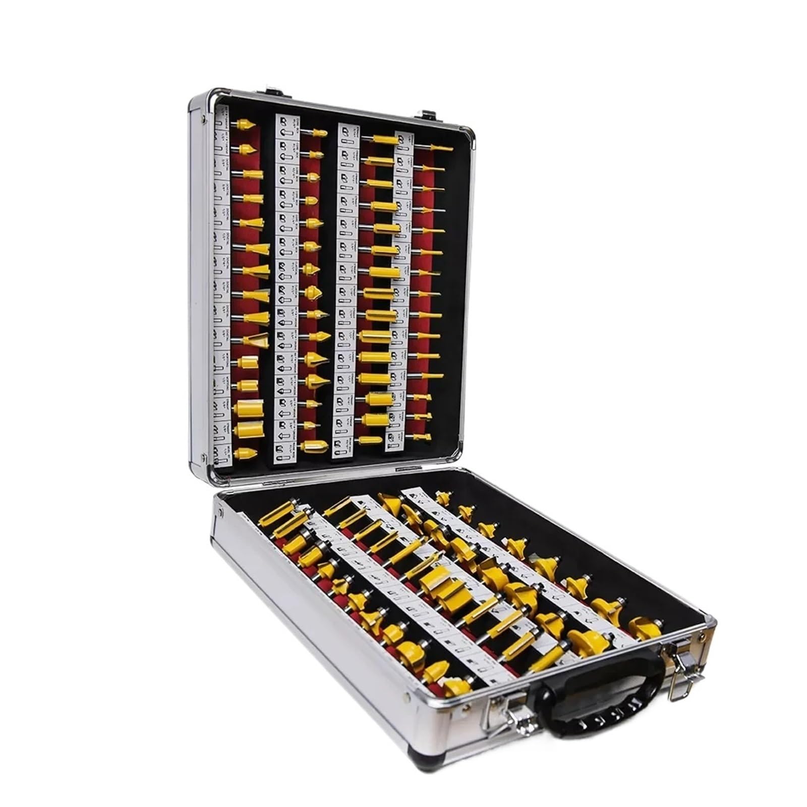 100 Pezzi/set Da 1/4 Di Pollice Gambo Fresa In Carburo Di Tungsteno Fresa For Lavorazione Del Legno Numero Modello: HT1192