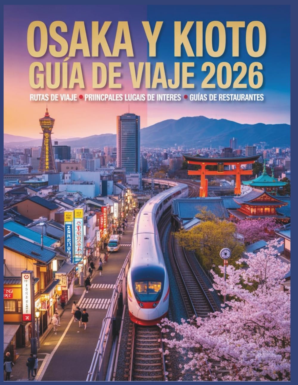Osaka y Kioto Guía de viaje 2026: Guía de verano: Itinerarios de 3 a 7 días, atracciones principales, gastronomía, festivales, excursiones y consejos de viaje