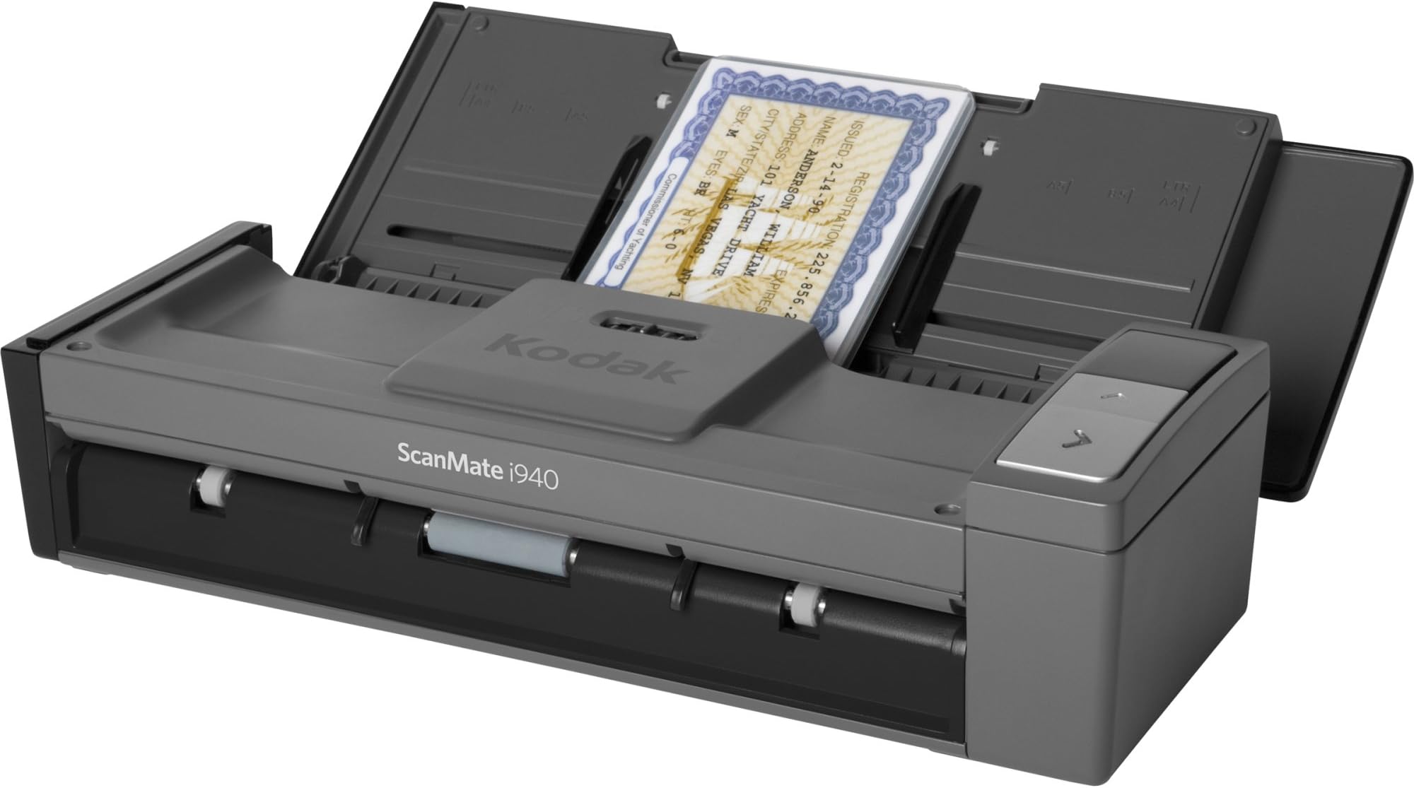 Kodak 1960988 Scanmate i940 - Document scanner - Duplex - 8.5 in x 60 in - 600 dpi x 600 dpi - up to 20 ppm (mono) / up to 15 ppm (color) - ADF ( 20 sheets ) - up to 500 scans per day - USB 2.0