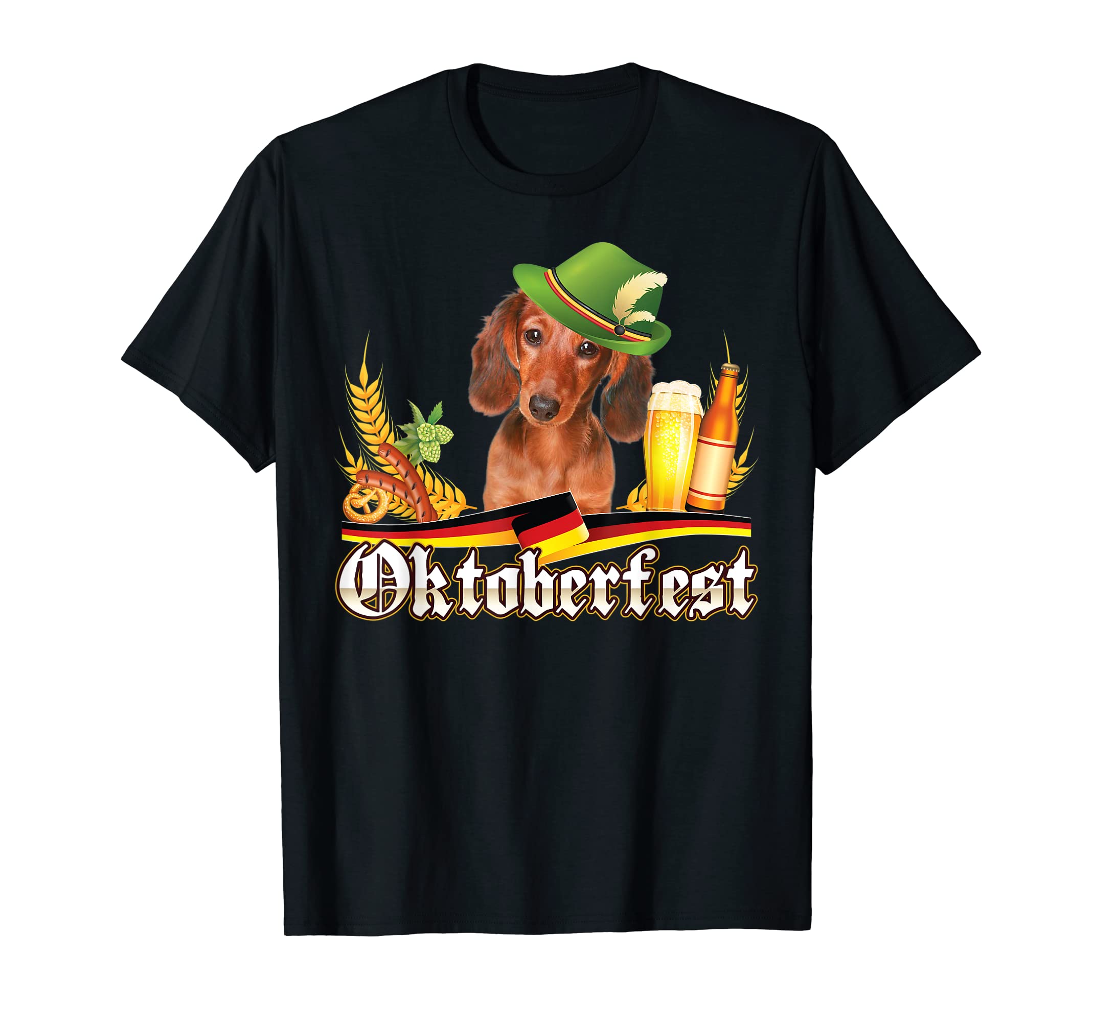KevinH Oktoberfest Dog '22Dachshund Dog Beer Oktoberfest Prost Beer Festival Munich T-Shirt
