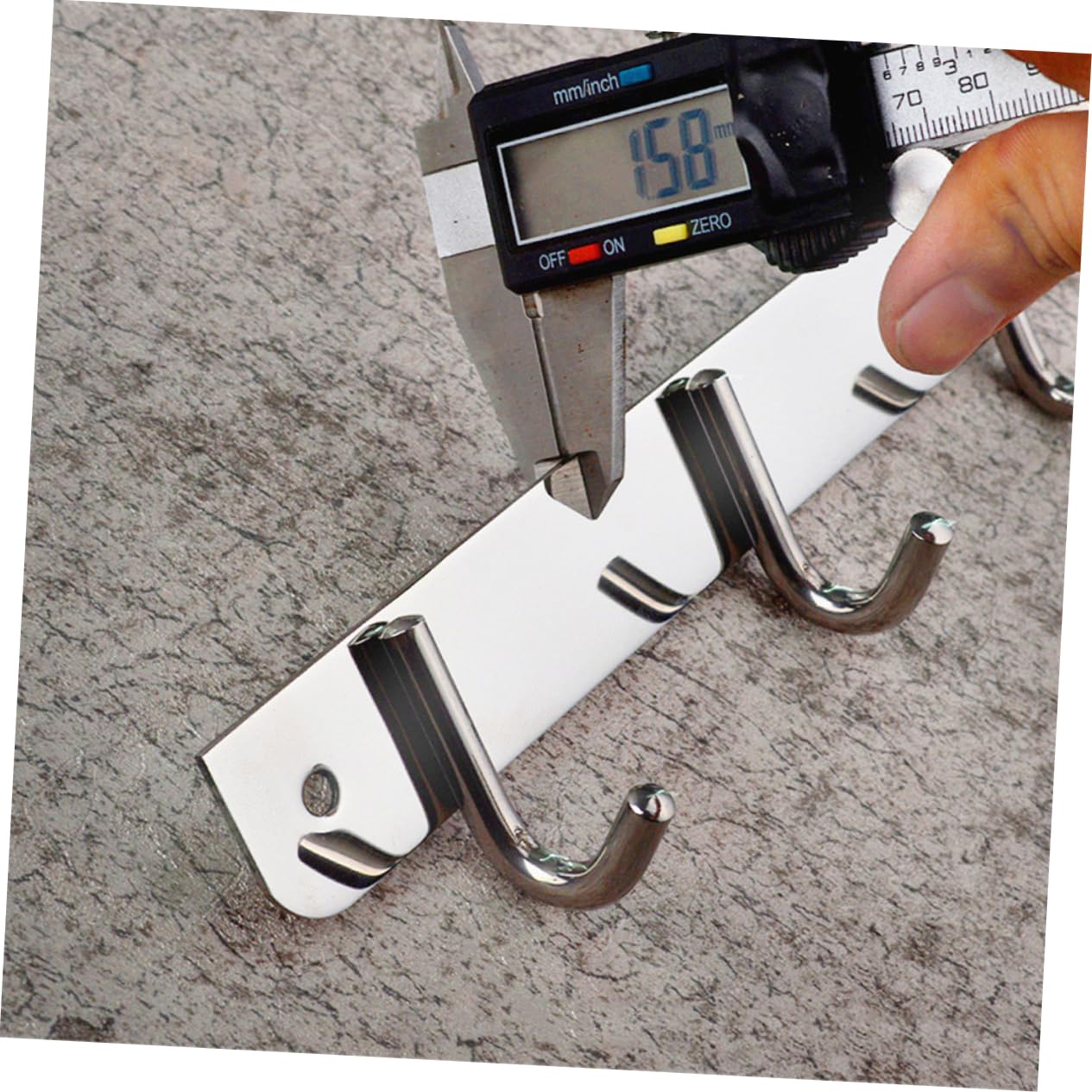 SHINEOFI Gancho de Puerta Inoxidable sin Perforación Colgador Resistente para Toallas Ropa Sombreros y Accesorios Organizador para Baño y Dormitorio Montaje Fácil sin Daños