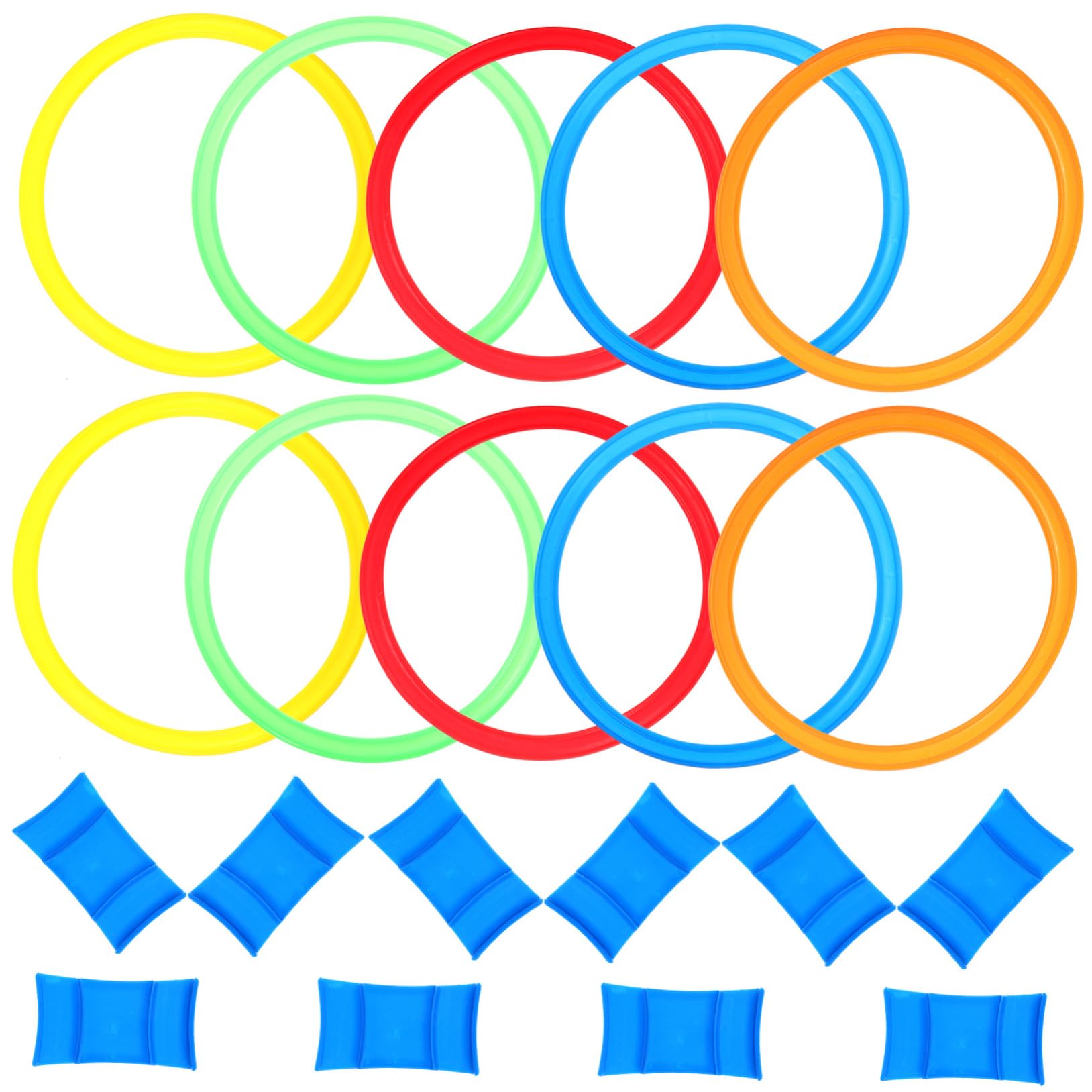 POPETPOP Swimming Toys Boys and Girls Ring Toy Toss Plaything Fun Game for Building Hand-Eye Coordination