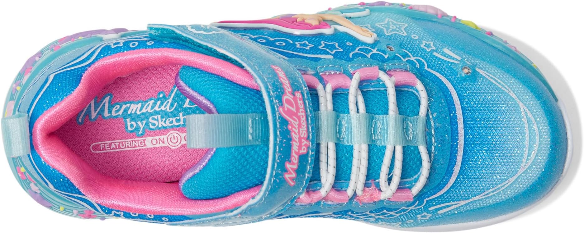 Girl's SKECHERS KIDS Mermaid Dreams 303060L (Little Kid/Big Kid