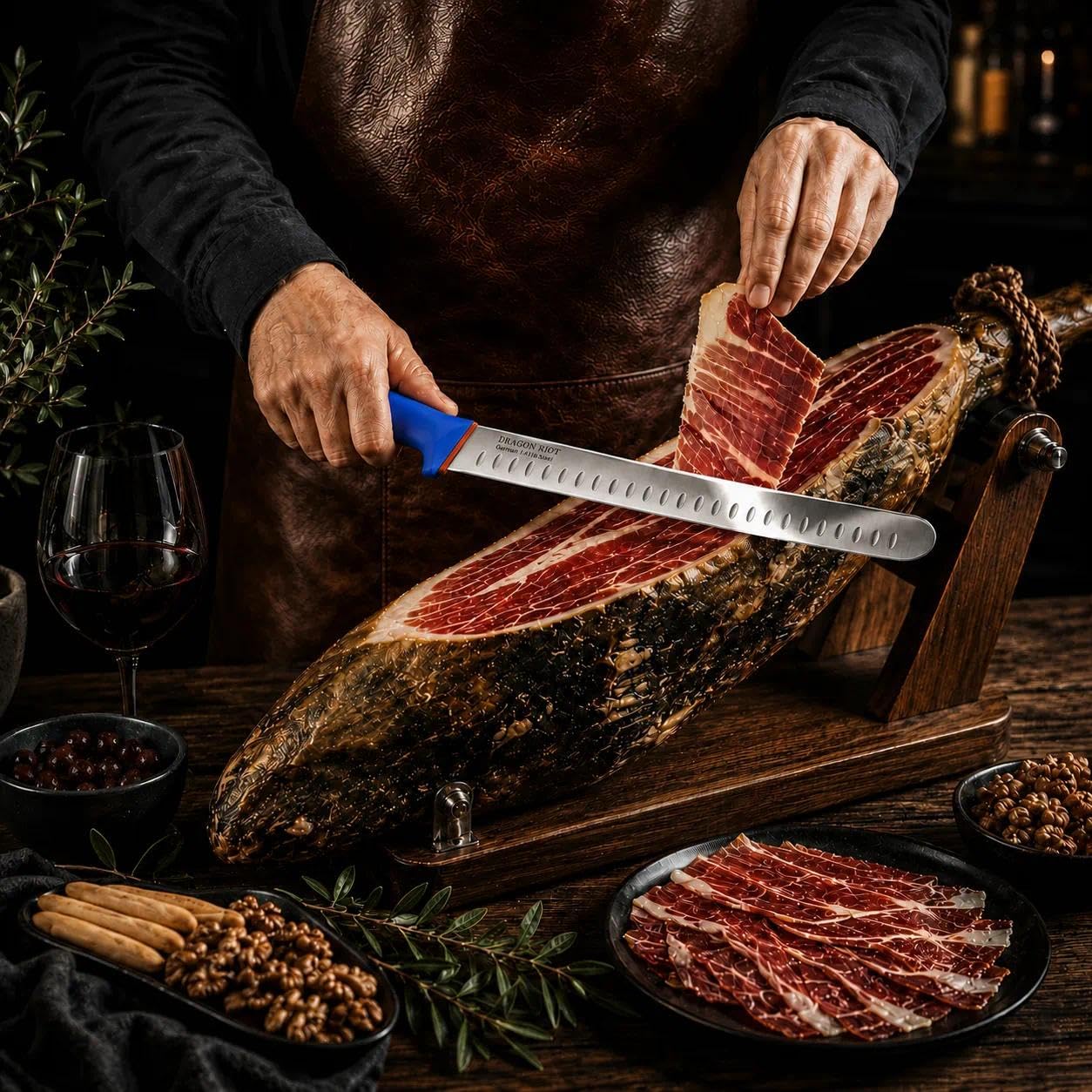 DRAGON RIOT 2-Piece Boning Carving Knife Set 12inch, Stainless Steel — Amazon image 6