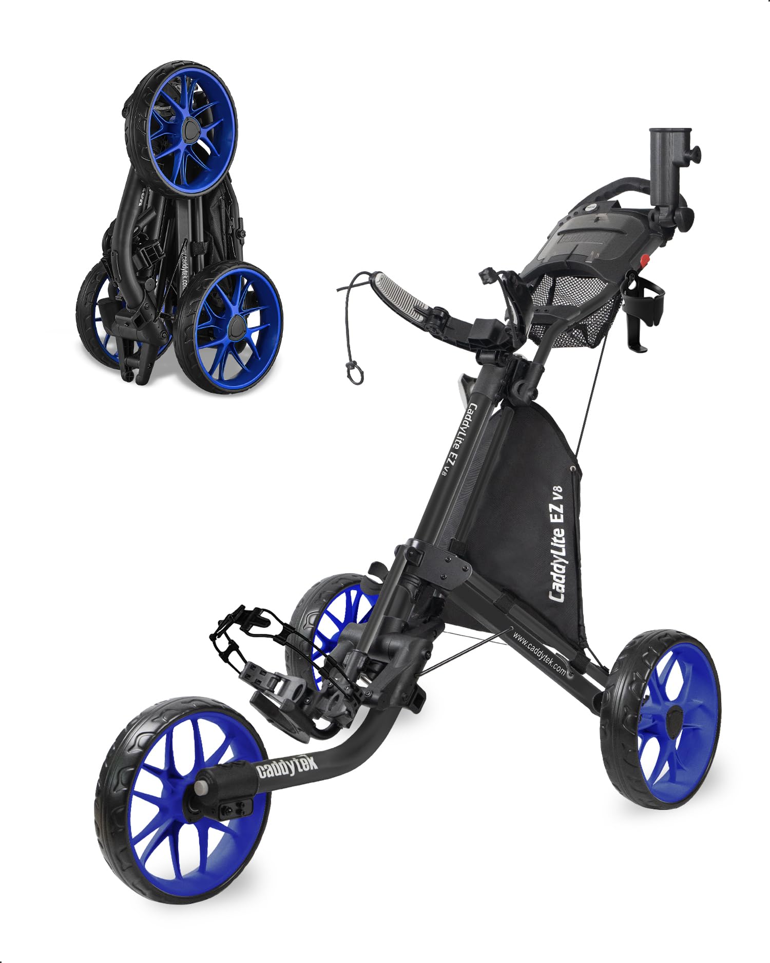 【美品】Caddytek CaddyLite EZ ゴルフ用カート 手押しカート Amazon.co.jp: Caddytek CaddyLite EZ Fold V8 ゴルフプッシュカート