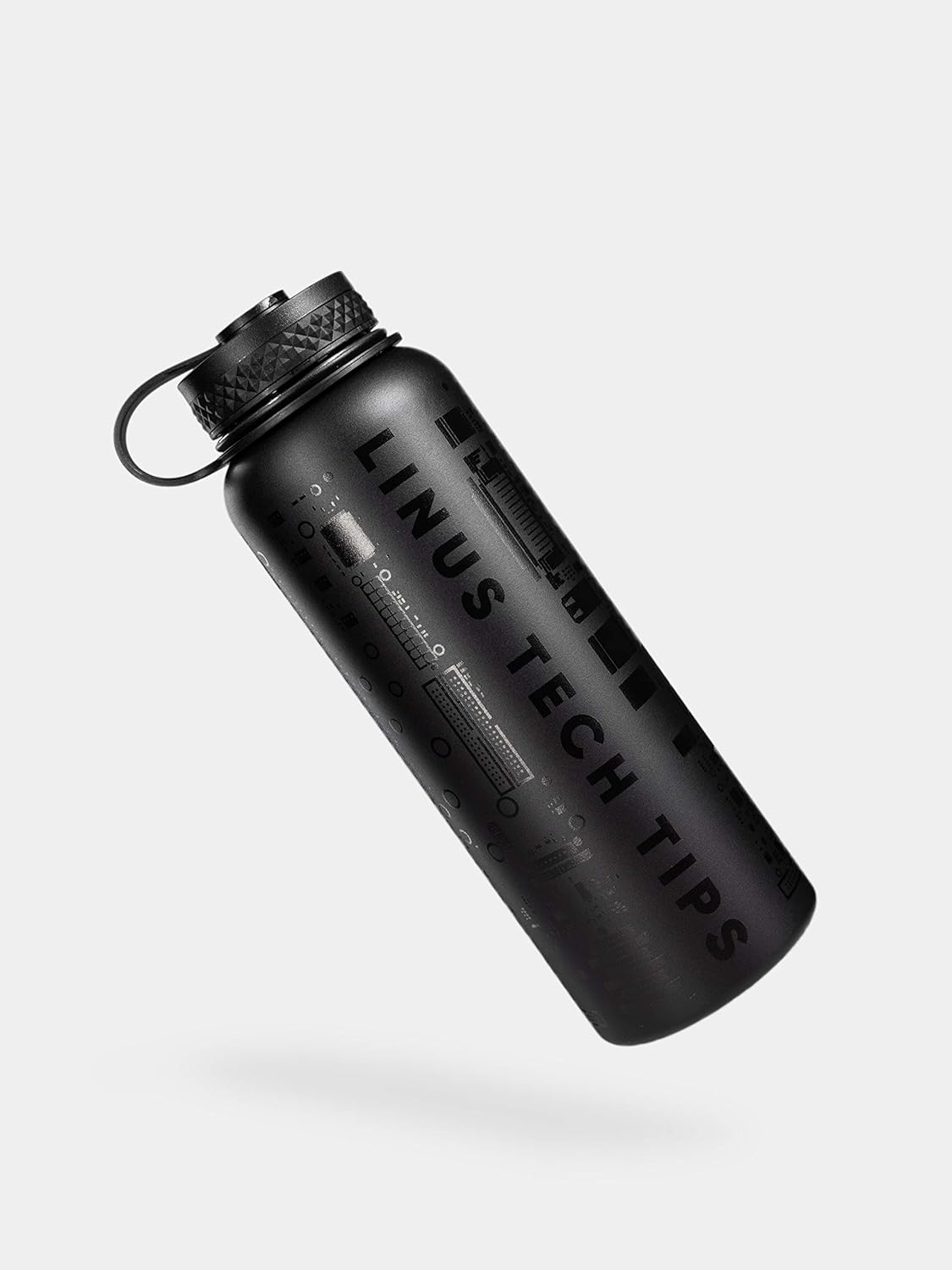 Linus Tech Tips Vakuumisolierte Wasserflasche 1 2 L Schwarz Schwarz Amazon De Kuche Haushalt Wohnen