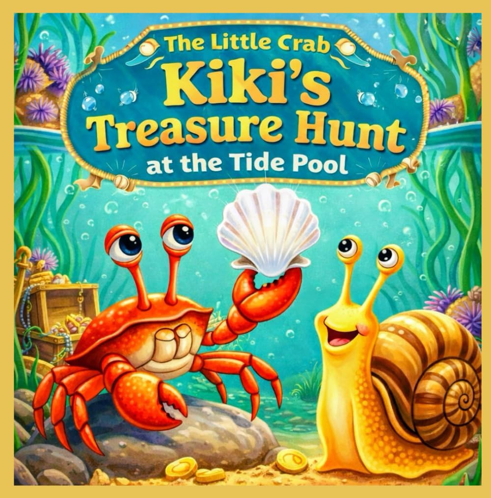 The Little Crab Kiki’s Treasure Hunt at the Tide Pool: A Gentle Picture Book About Finding Special Treasures in Nature for Ages 3–5