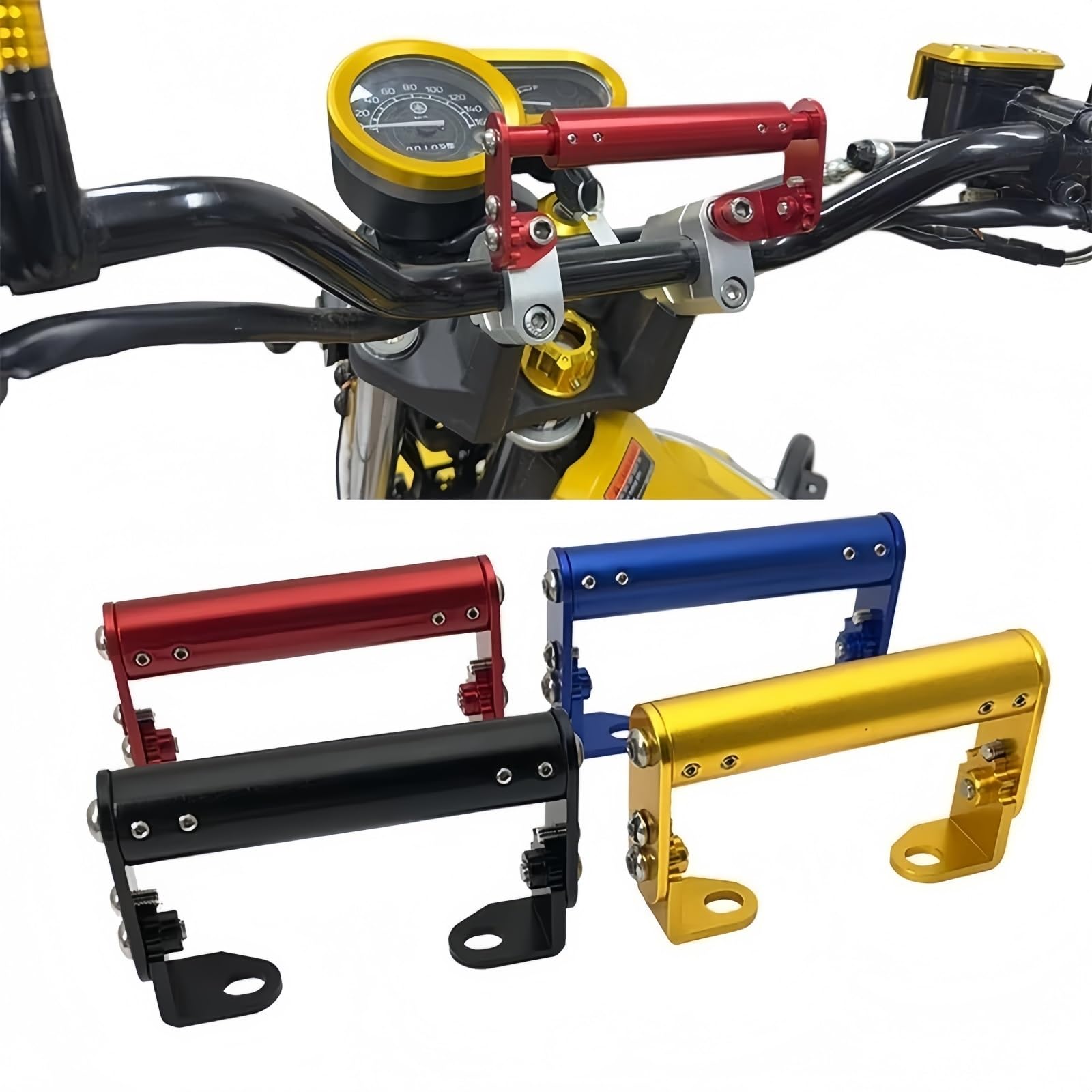 Soporte para teléfono de Moto Soporte de navegación Universal para Suzuki para Honda para Yamaha