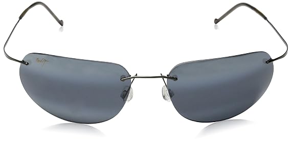 Buy Maui Jim Ka'anapali Sunglasses - Titanium Polarized Gunmetal/Neutral  Grey, One Size - Men's