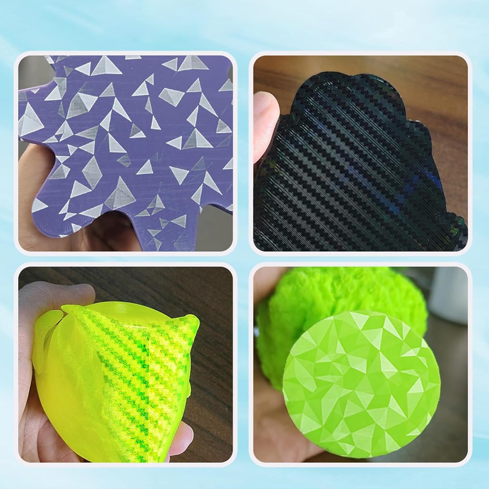 IdeaFormer Kobra S1 PEO PET płyta dociskowa 264 x 276 mm, stal sprężynowa Smooth PEO PET do drukarki 3D Anycubic Kobra S1/Cobra S1 Combo