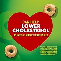 Vista 8 de Cuenco individual de cereal Apple Cinnamon Cheerios Cereal, cereales para el desayuno saludable para el corazón, cereales sin gluten con avena