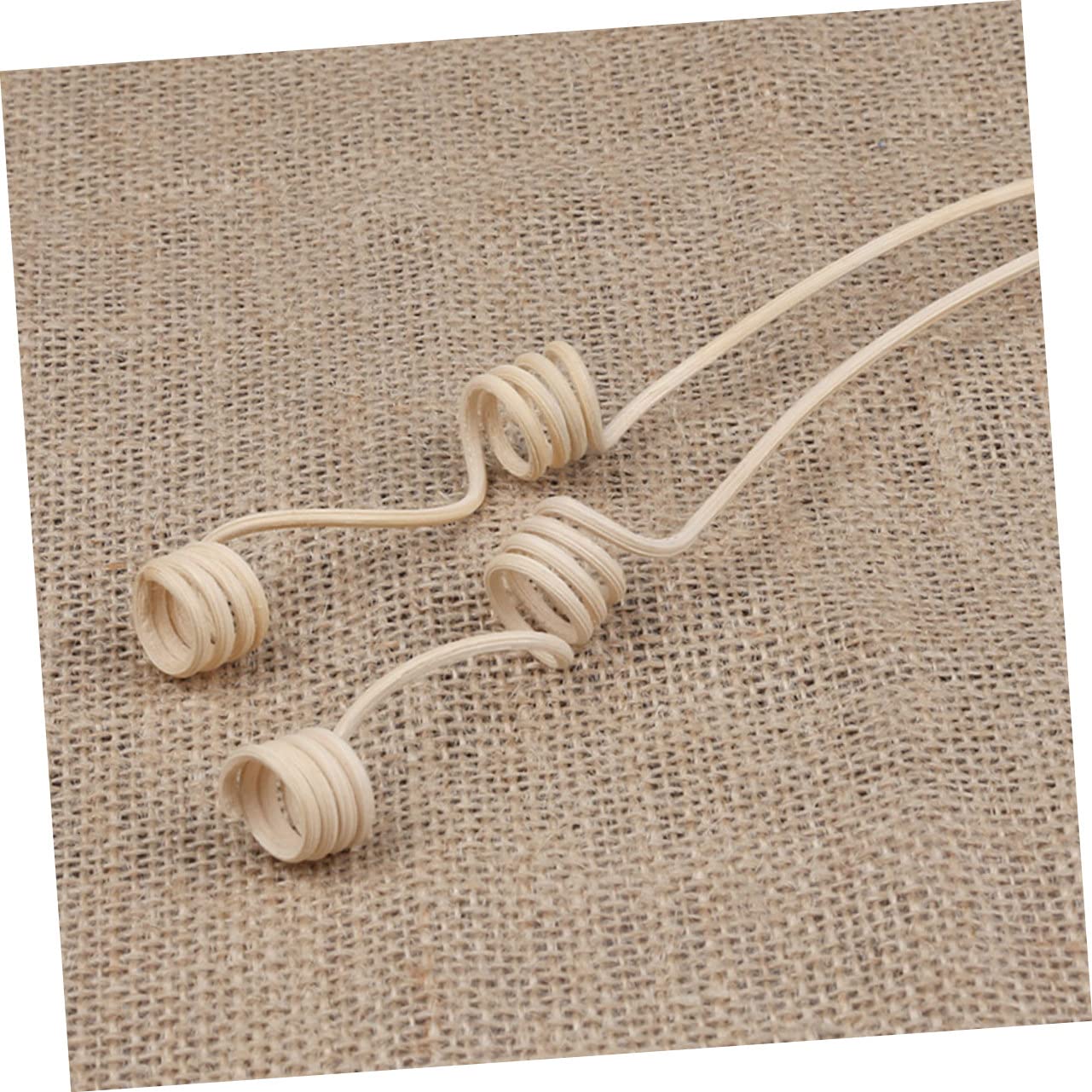 HOOTNEE 20pcs Aromatherapy Diffuser Sticks Wavy Rattan Essential Oil Sticks Natural Fragrance Diffuser Home Aroma Decor