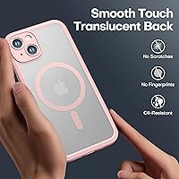 Vista 204 de ImpactStrong Magnetic Guard Designed for iPhone 14 Pro Max Case [Camera Protection] [Military Grade Drop Tested] [Compatible with MagSafe] Slim Black