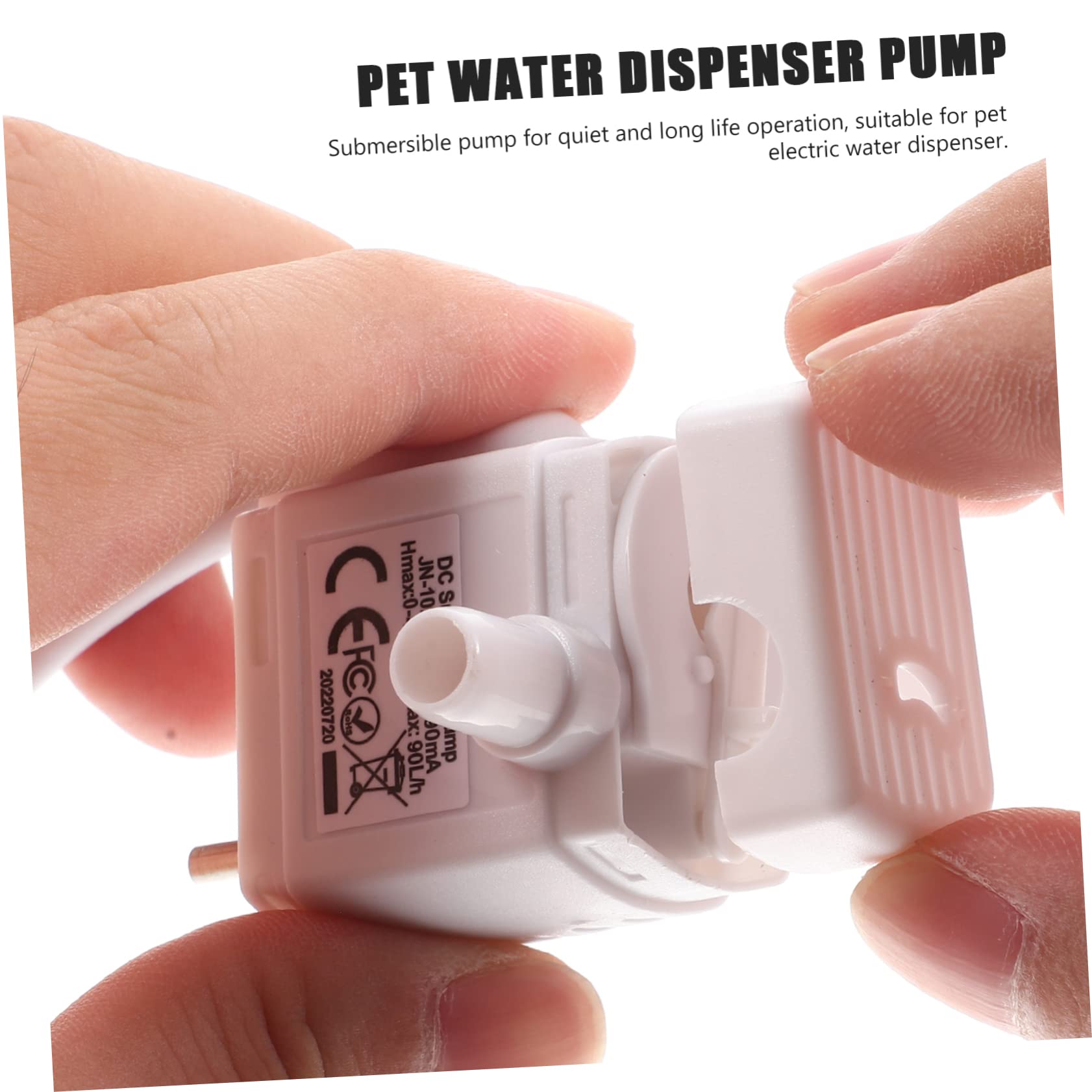 Bomba de Fuente para Gatos Luz, USB 5v/1a, ABS Blanco