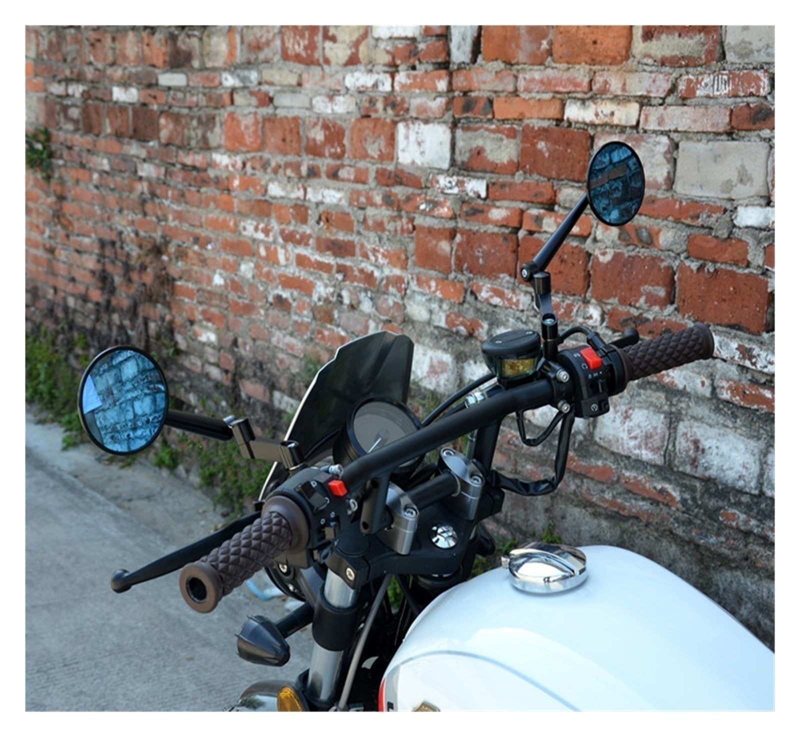 Wspornik adaptera Riser przedłużenie lusterka wstecznego motocykla dla Suzuki GSR400 GSR600 GSR 400 600