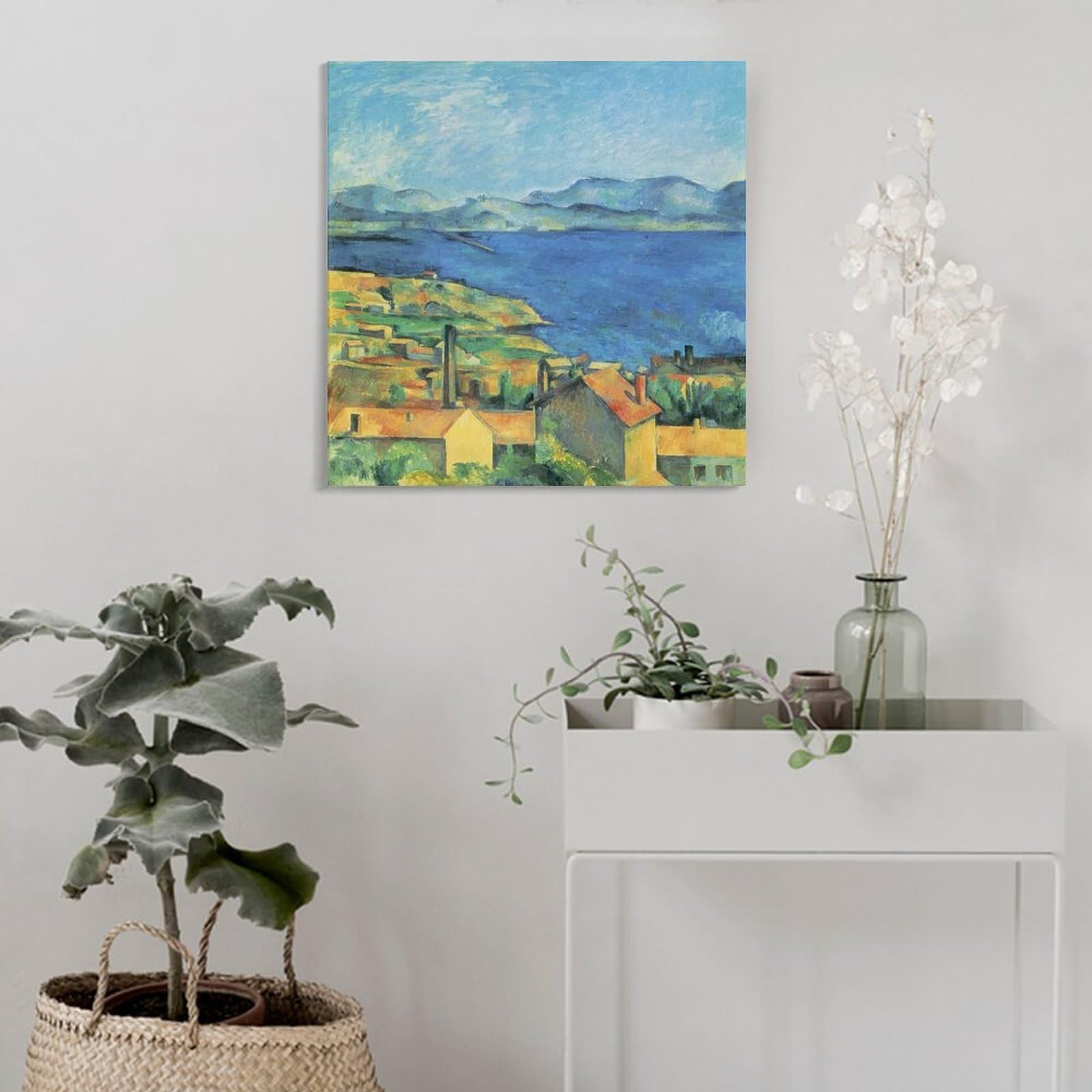 Paul Cezanne、BETHSABEE、画集画、新品額装付 Paul Cezanne、BETHSABEE、画集画、新品額装付 美術品