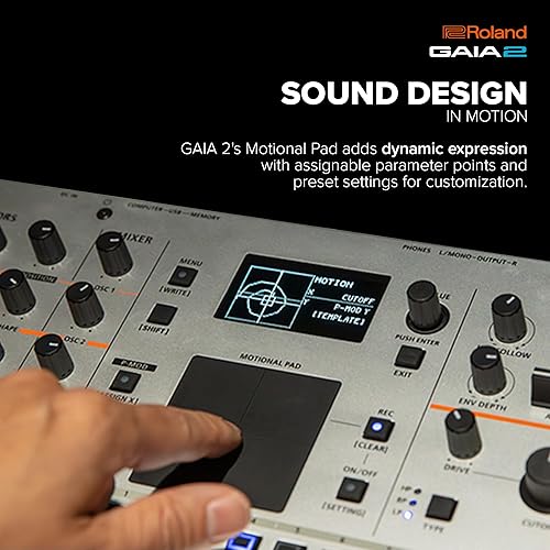 Miniatura 4 de Roland Sintetizador GAIA 2 | Capacidades Sonicas Avanzadas | Motor de sonido híbrido que combina Wavetable y síntesis analógica virtual |