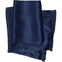 Royal Silk Classic Silk Aviator Scarf for Men - Double Layered 100% Satin Silk