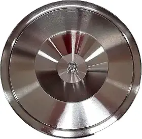 Cesto Lixeira de Embutir 5 Litros Inox Escovado e Alumínio
