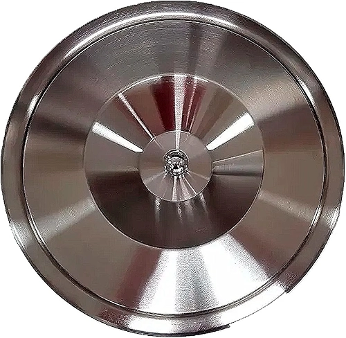 Cesto Lixeira de Embutir 5 Litros Inox Escovado e Alumínio