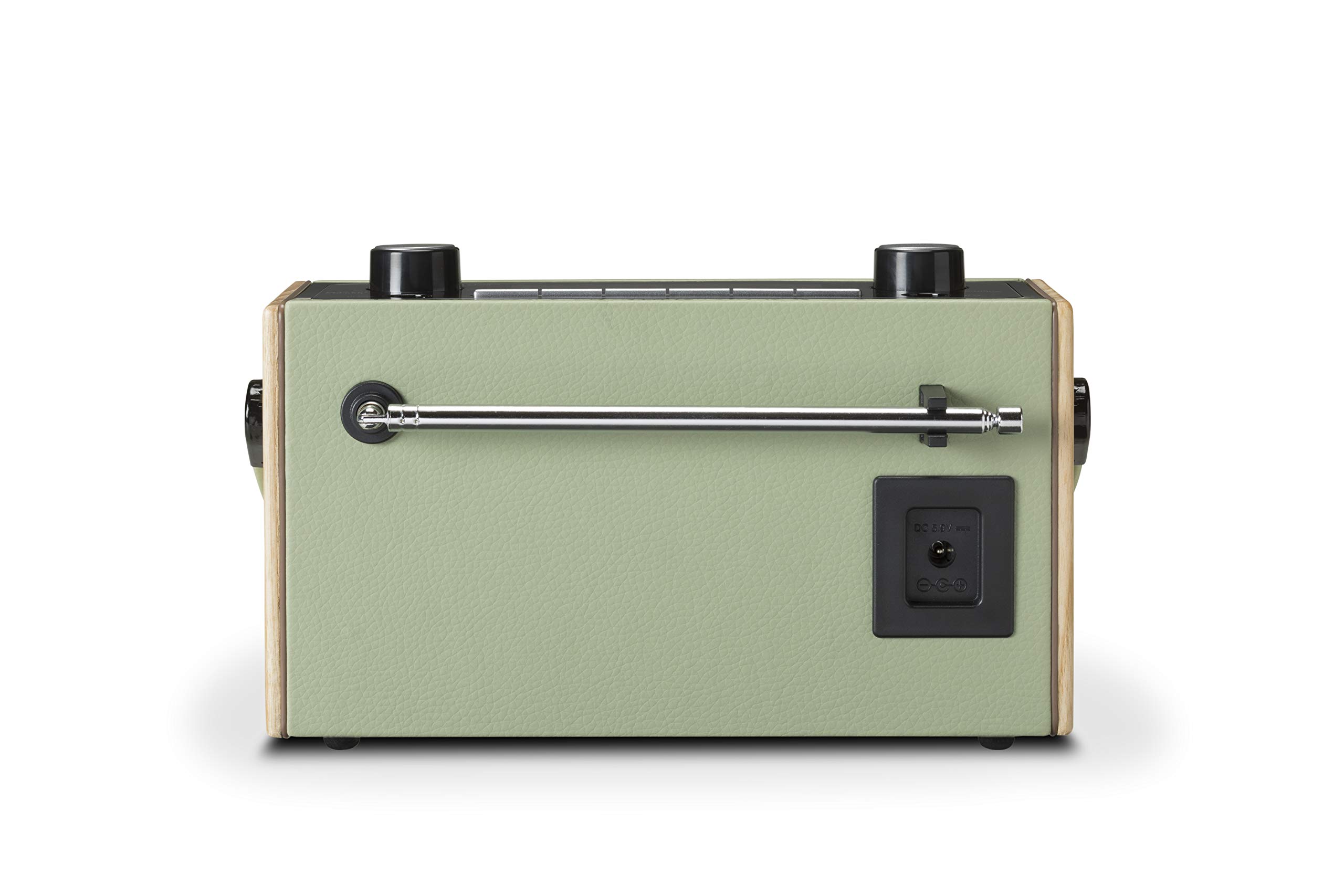 Roberts Rambler BT Retro/Digitales Bluetooth-Radio mit DAB/DAB+/FM-RDS-Wellenbändern, Grün