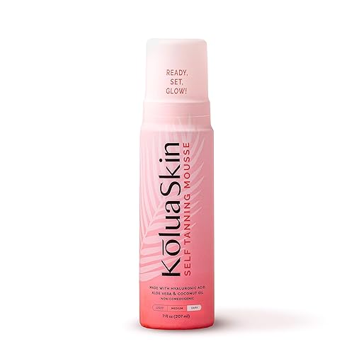 KoluaSkin by KoluaWax - Mousse autobronceador, oscuro, de aspecto natural, sin sol, bronceado falso, se seca rápido sin rayas, hidrata la piel, disponible en Yaxa Venezuela