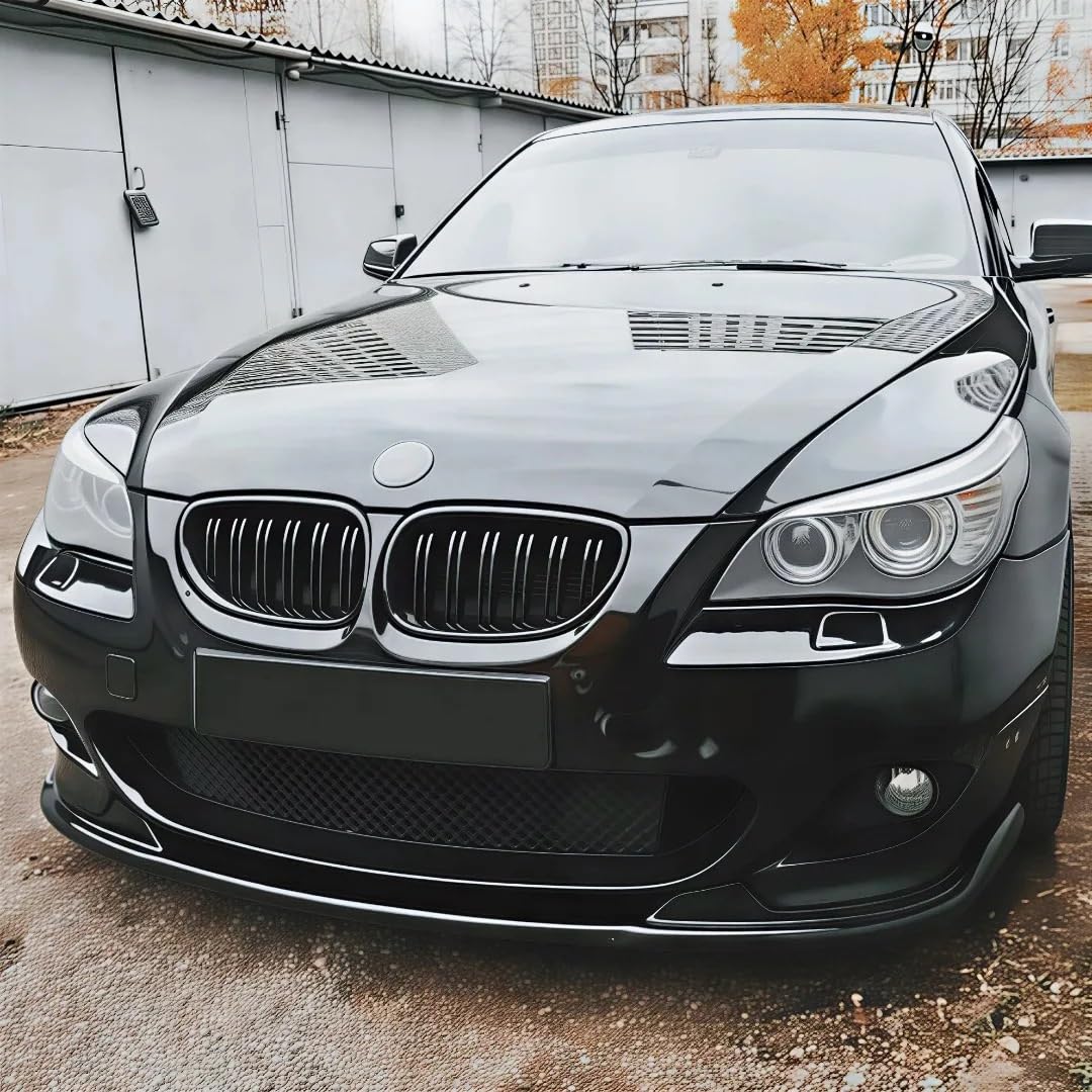 Uniwersalny spoiler Do BMW 5 Series E60/E61 M5 Air Dam | 2005-2010 Deflector Trim Refit Body KitFront Dokładka przedniego zderzaka
